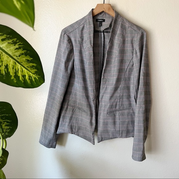 torrid Jackets & Blazers - Torrid | Plaid Blazer